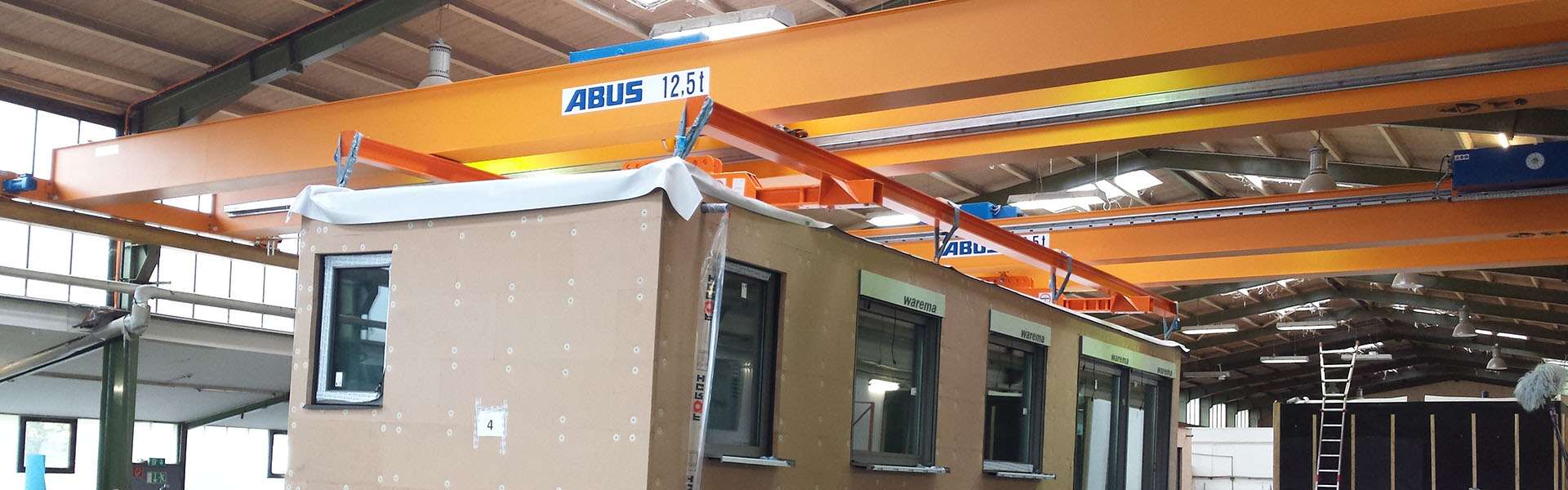 低凈空，大作為：安博電動葫蘆為德國住宅專家解決運(yùn)輸挑戰(zhàn)