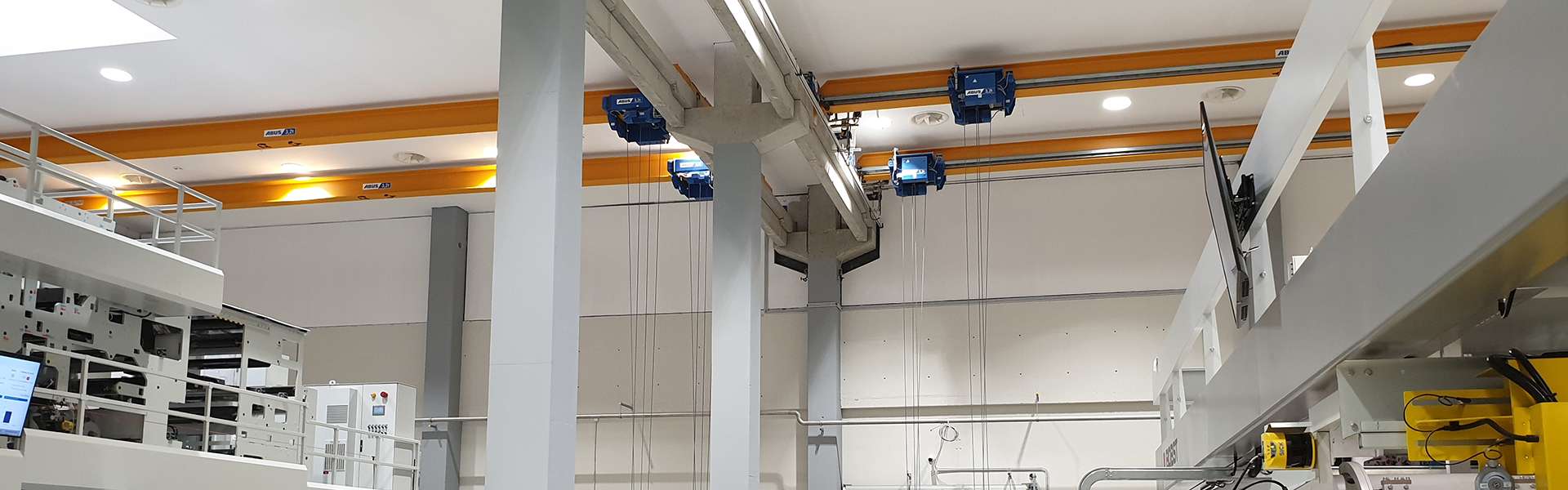 安博起重機(jī)，瑞士AFP新建工廠和提高產(chǎn)能的得力助手